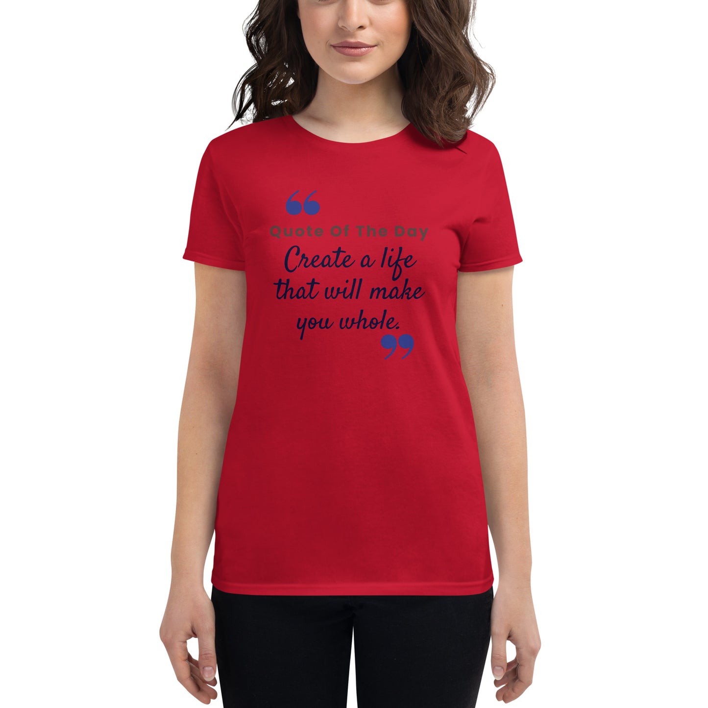 Women's short sleeve t-shirt