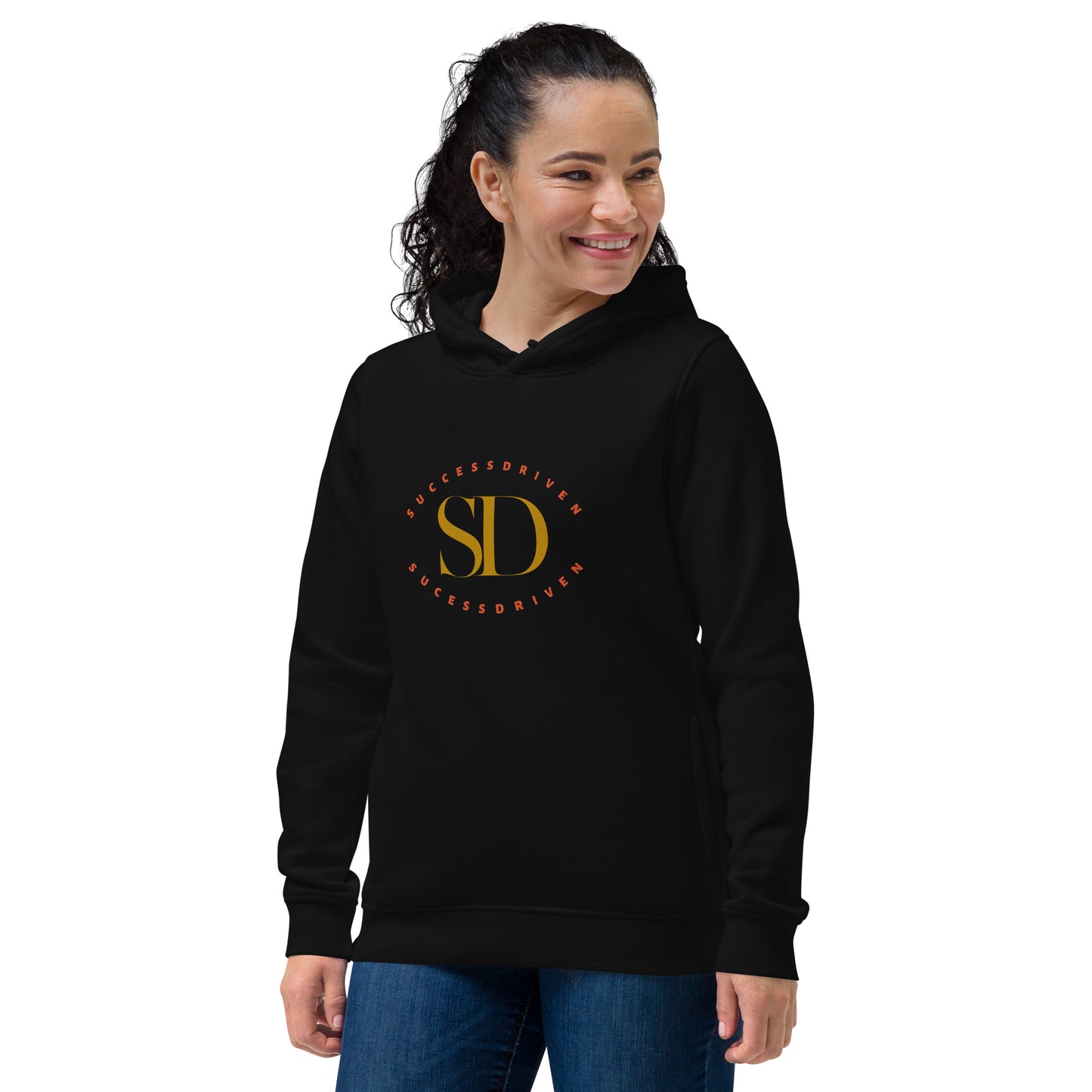 Women's eco fitted hoodie