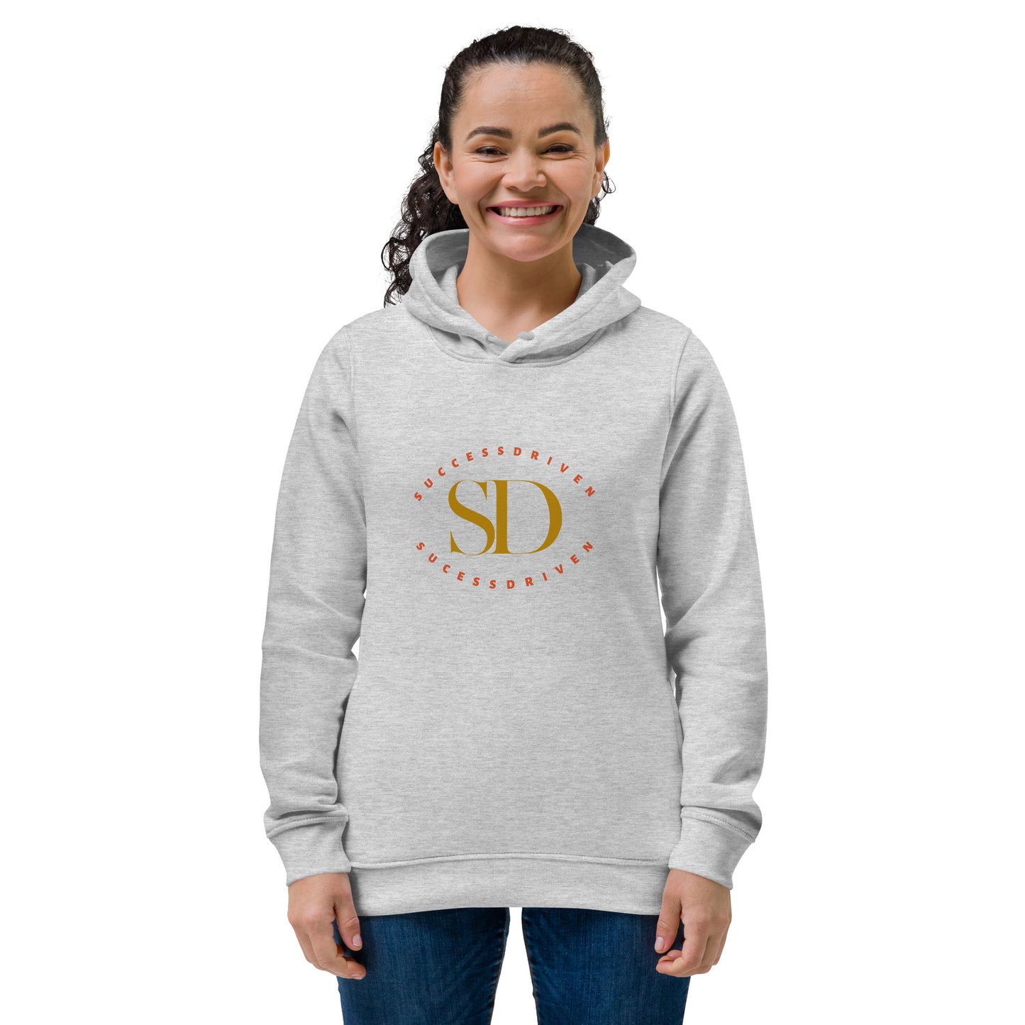 Women's eco fitted hoodie