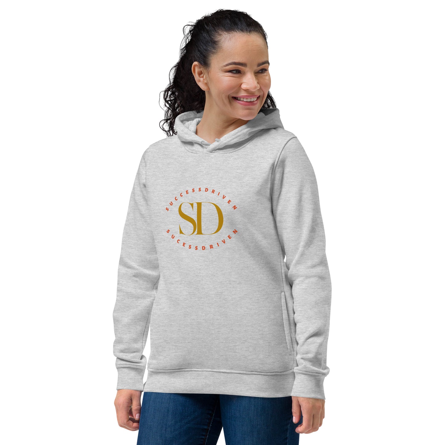 Women's eco fitted hoodie