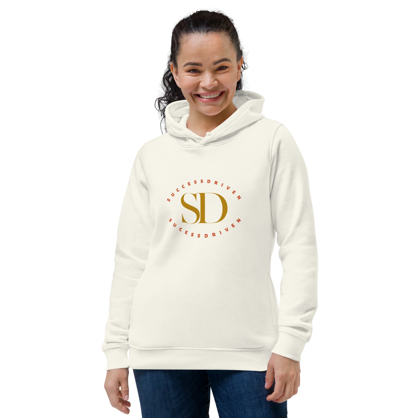 Women's eco fitted hoodie