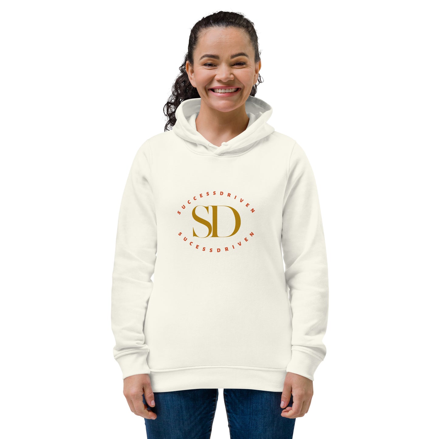 Women's eco fitted hoodie