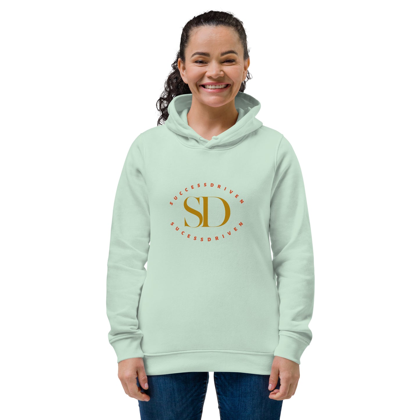 Women's eco fitted hoodie